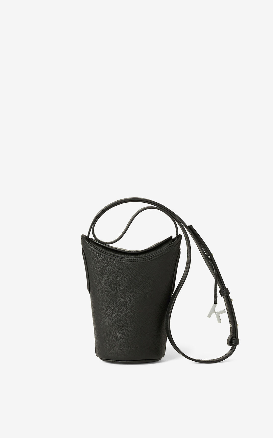 Sac À Main Kenzo Femme Small Onda Cuir Noir TRKUE-3029